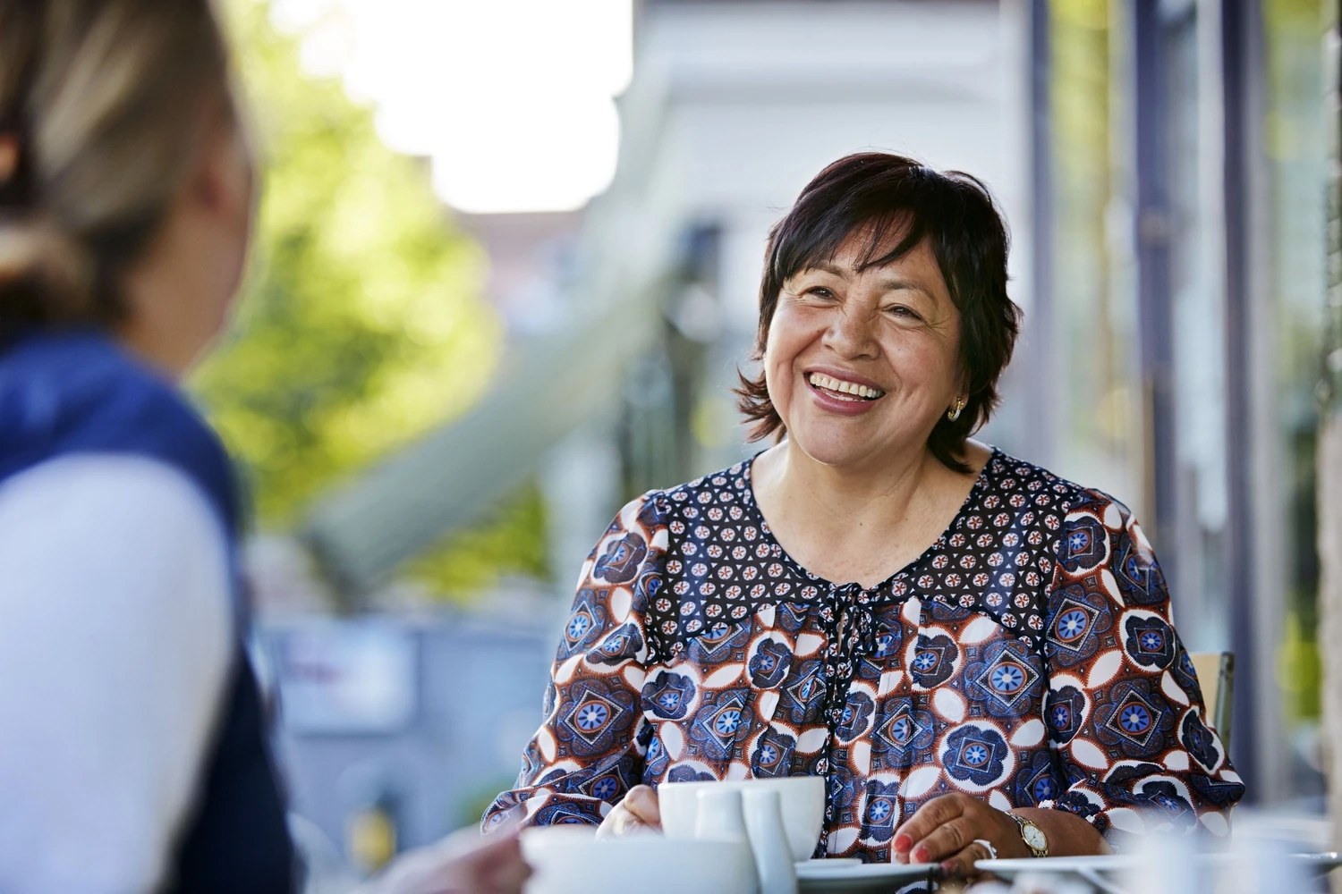 Picture of woman smiling